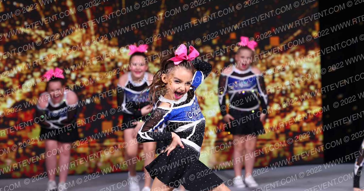 Alpha Cheer & Dance Elevate · Gold Rush Super Floor One