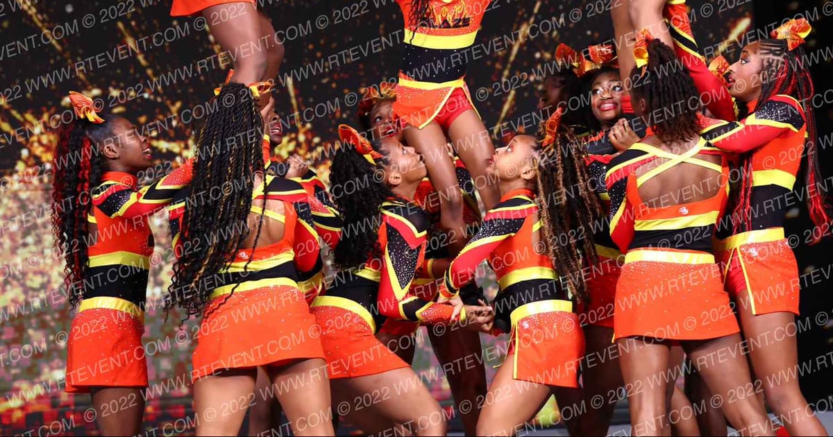 Blaze Cheer and Tumble FIYAH · Gold Rush Super Floor One