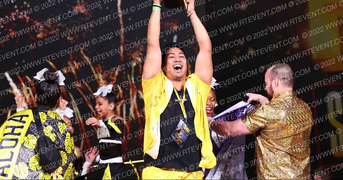 ALOHA CHEER ACADEMY Breezys · Gold Rush Super Floor One