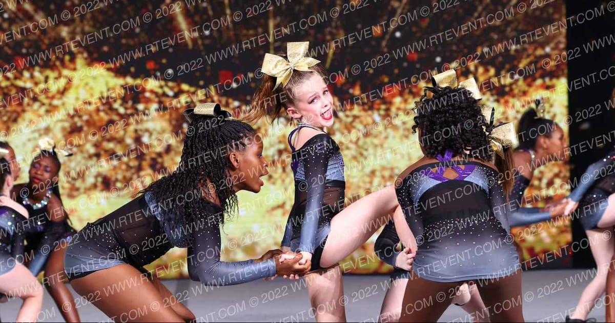 Xstreme Athletics Tumble & Cheer Fury · Gold Rush Super Floor One