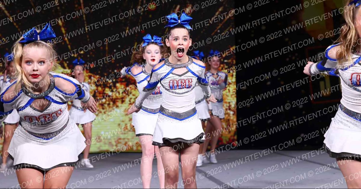 Outlaw Cheer Company Lady Rogue · Gold Rush Super Floor One