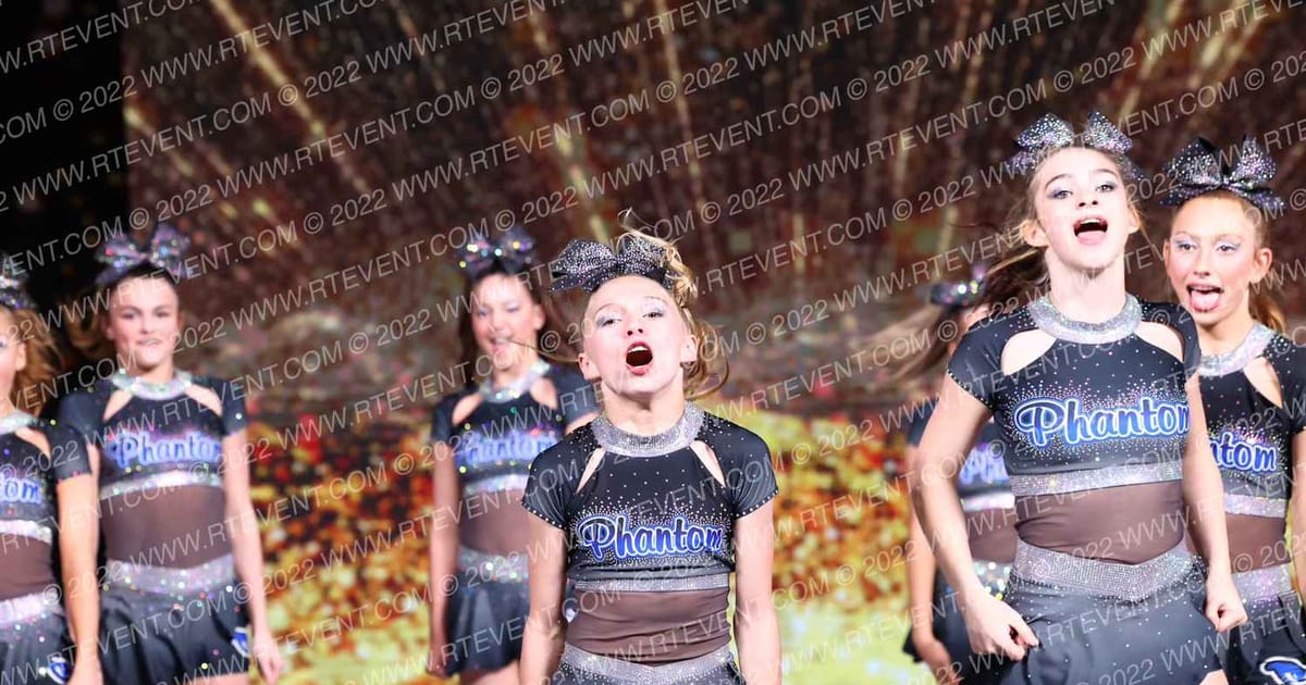 Phantom Cheer Blackout · Gold Rush Super Floor One
