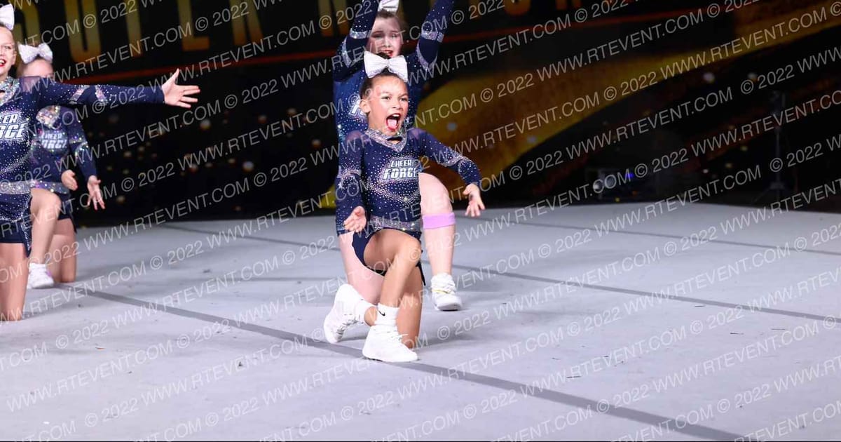 Cheer Force Arkansas Royals · Gold Rush Super Floor One