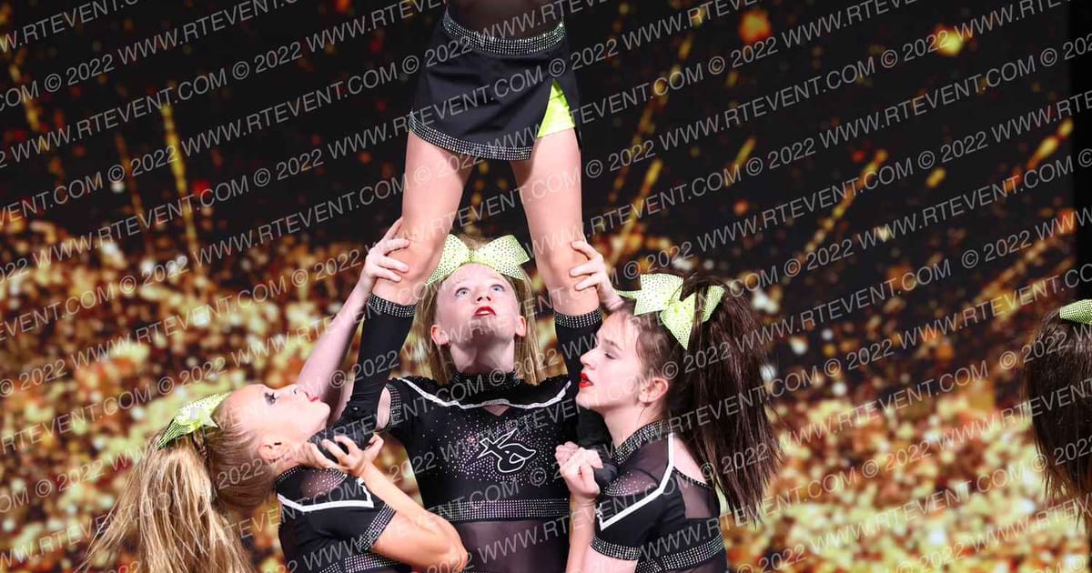 Xtreme Thunder Cheer Lightning · Gold Rush Super Floor One