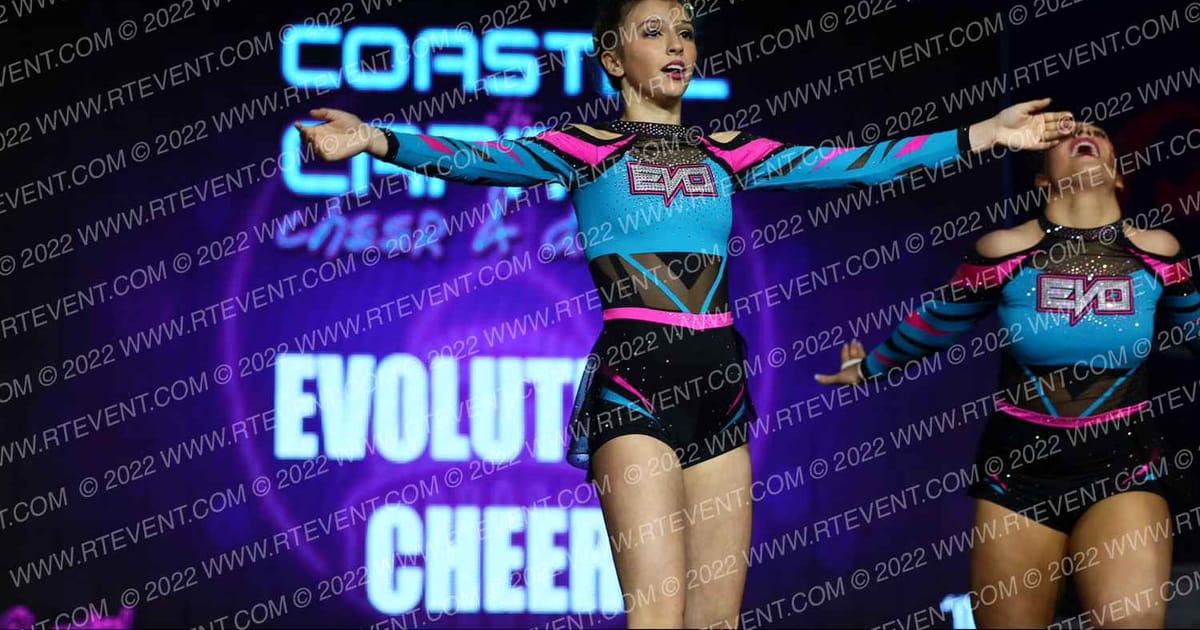 Evolution Cheer Teal Shock · Coastal at the Capitol
