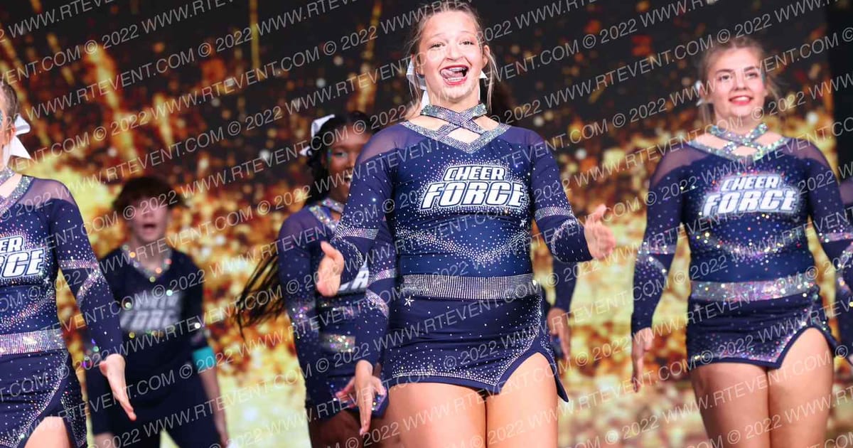 Cheer Force Arkansas JayHawks · Gold Rush Super Floor One