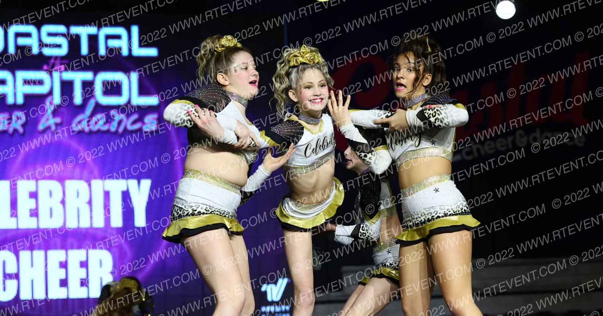 Celebrity Cheer GOLD3N GIRLS · Coastal at the Capitol