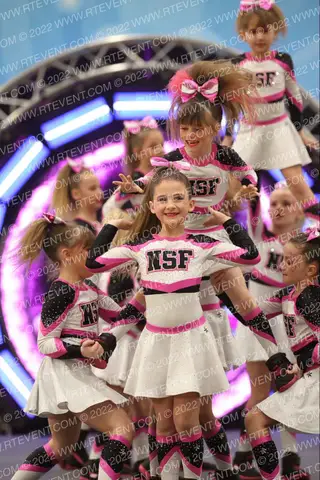 Natural State Fitness Cheer Pink Diamonds