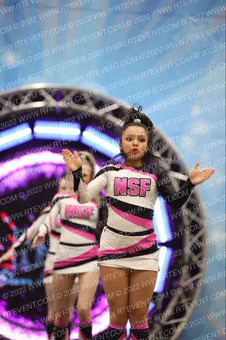 Natural State Fitness Cheer Black Diamonds