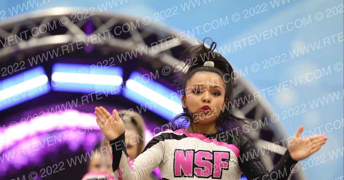 Natural State Fitness Cheer Black Diamonds · Kings of Rock