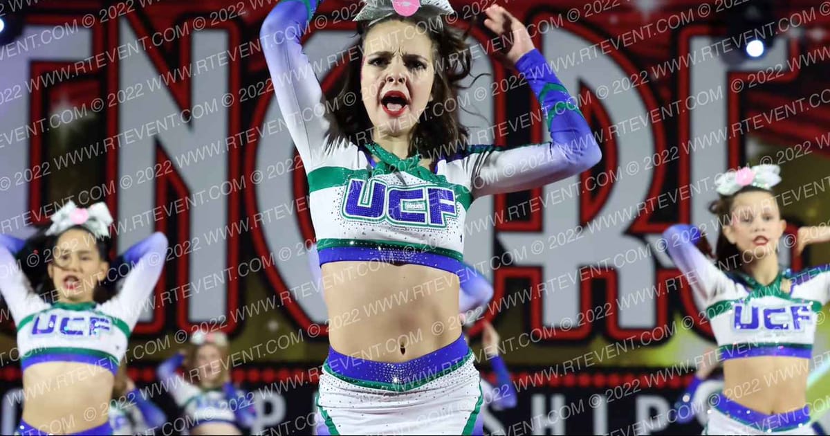 University Cheer Force Black Ice · Encore Santa Clara Showdown