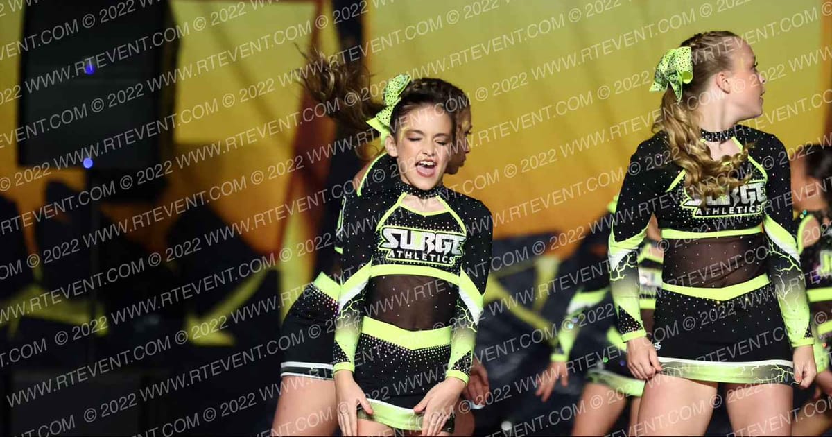 Surge Athletics Voltage · Gold Rush Super Floor Two