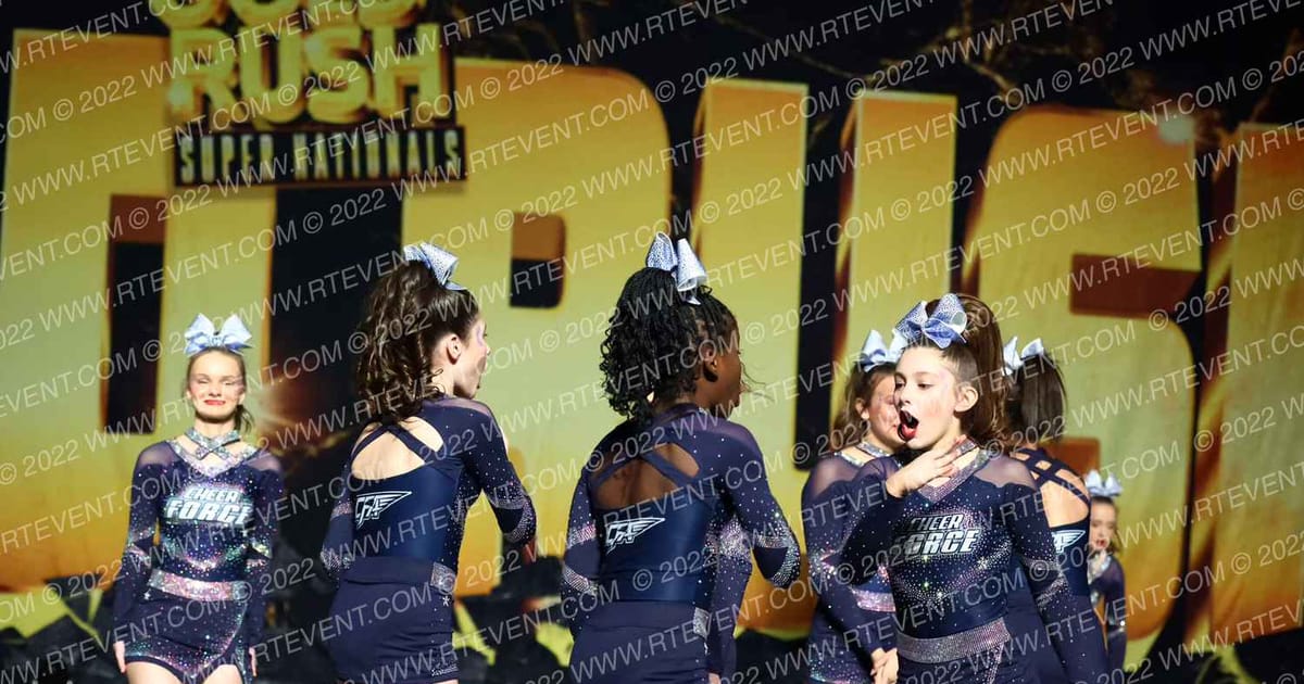 Cheer Force Arkansas IceBirds · Gold Rush Super Floor Two