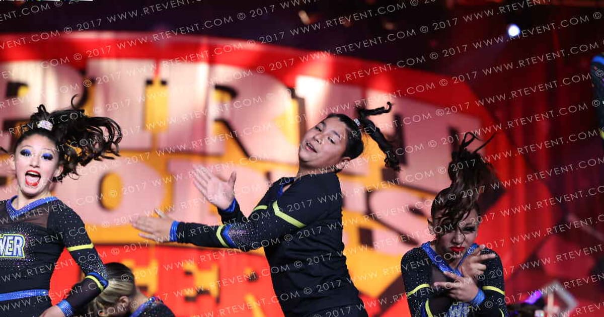 Power Elite All Stars Black Magic · Spirit Sports Palm Springs Grand Nationals