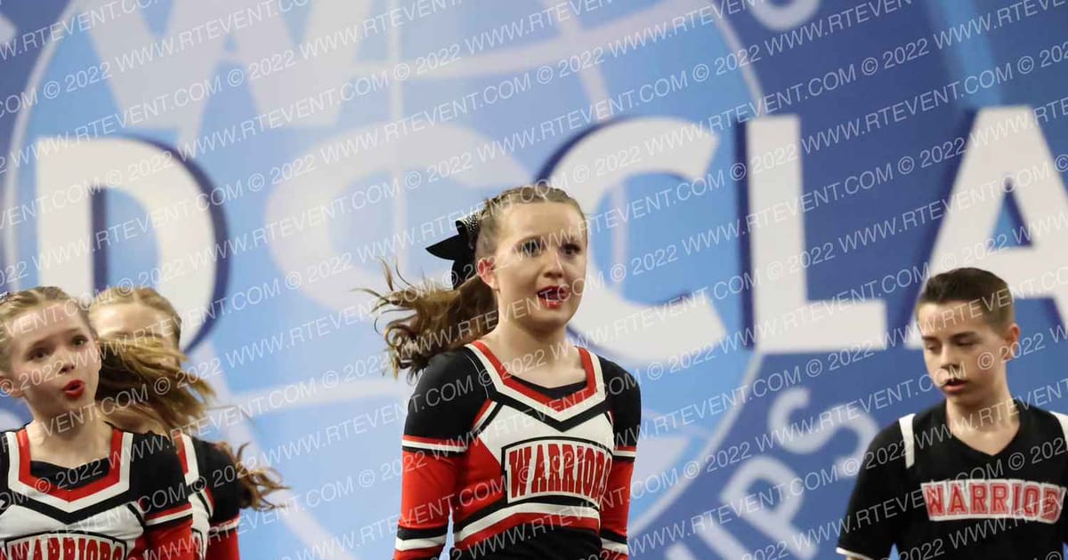 International Christian Academy Cheer Warriors Cheer · Vegas Crown Photo