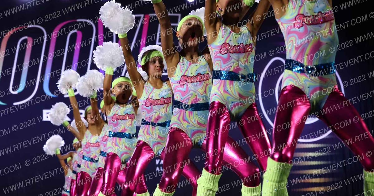 Peach State All Stars Mini Peaches Small Pom · GROOVE Dance Grand Nationals