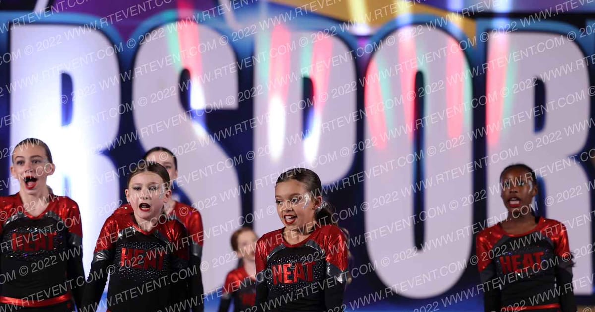 Heat All Stars Junior RAGE · CHEERSPORT Reading Classic
