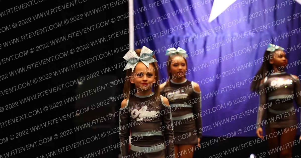 Apex Cheer Gunmetal · Cheer Power Texas St Showdown
