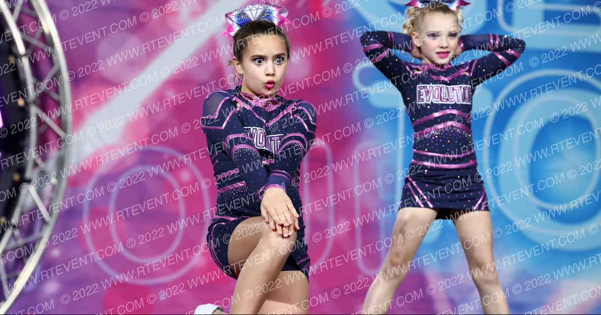 Evolution Cheer Pink Diamonds · Glow Tour Chicago
