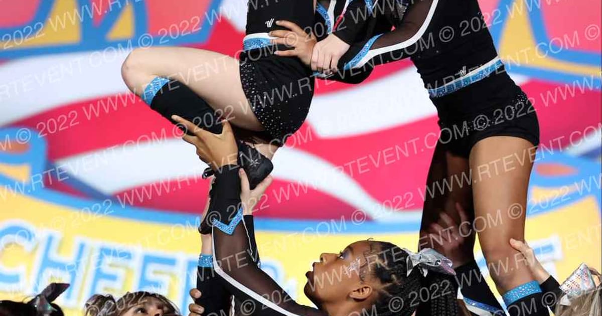 Louisiana Cheer Force Frost · The American Coastal Kenner Nationals