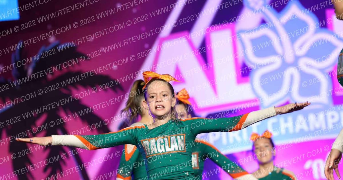 Raglan Coast Cheer Sapphire · Aloha Grand Nationals