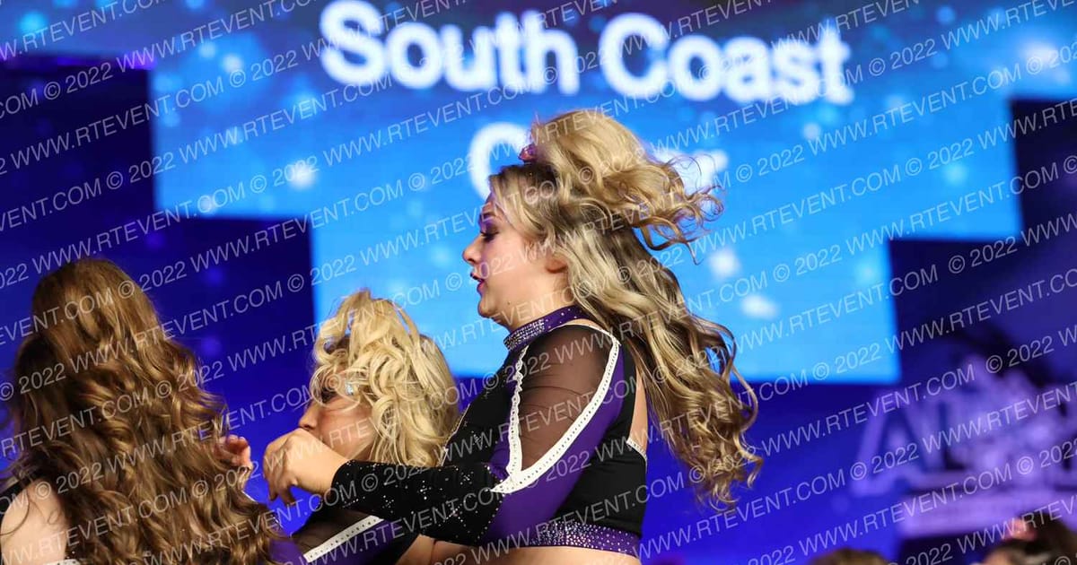South Coast Cheer Blush · Aloha Grand Nationals