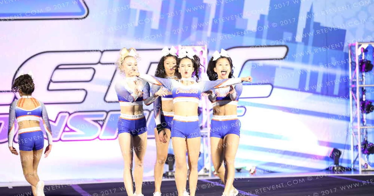 South Bay Cheer 360 Lady Rays · Athletic Championships San Diego