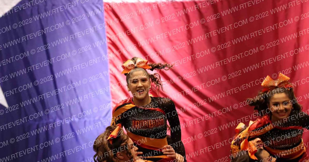 Ironborn Athletics Titanium · Cheer Power Texas St Showdown