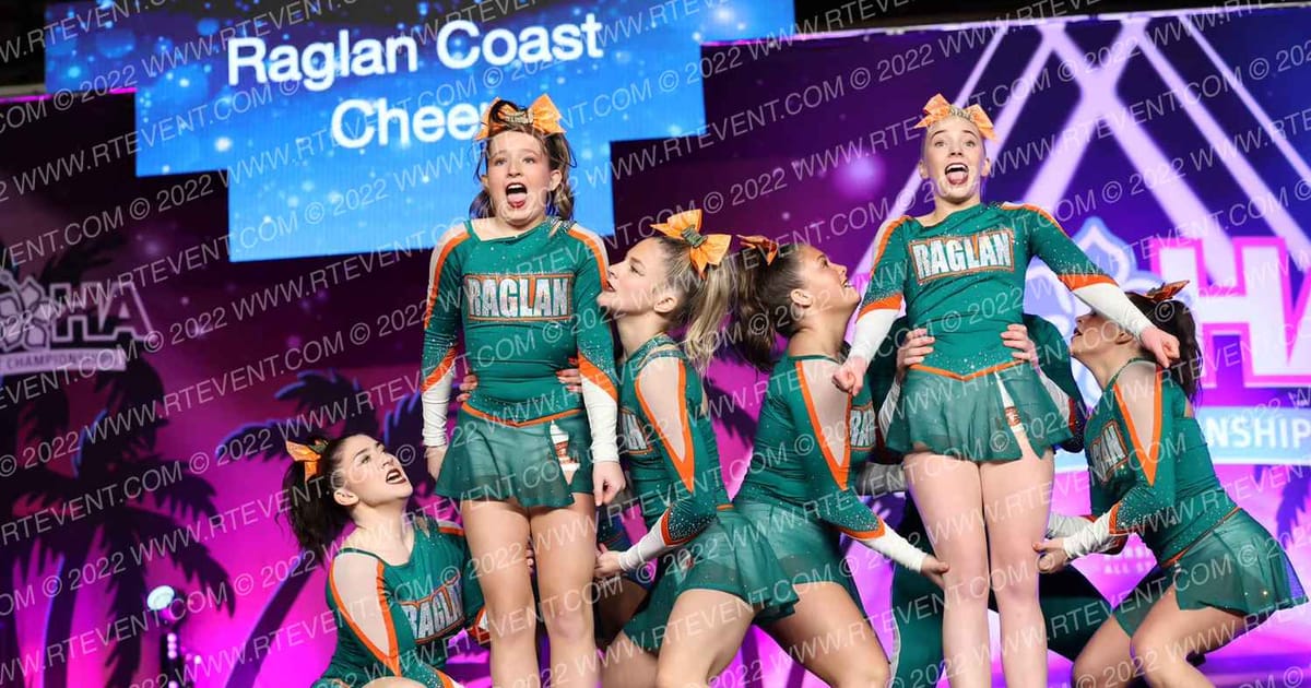 Raglan Coast Cheer Steel 6 · Aloha Grand Nationals