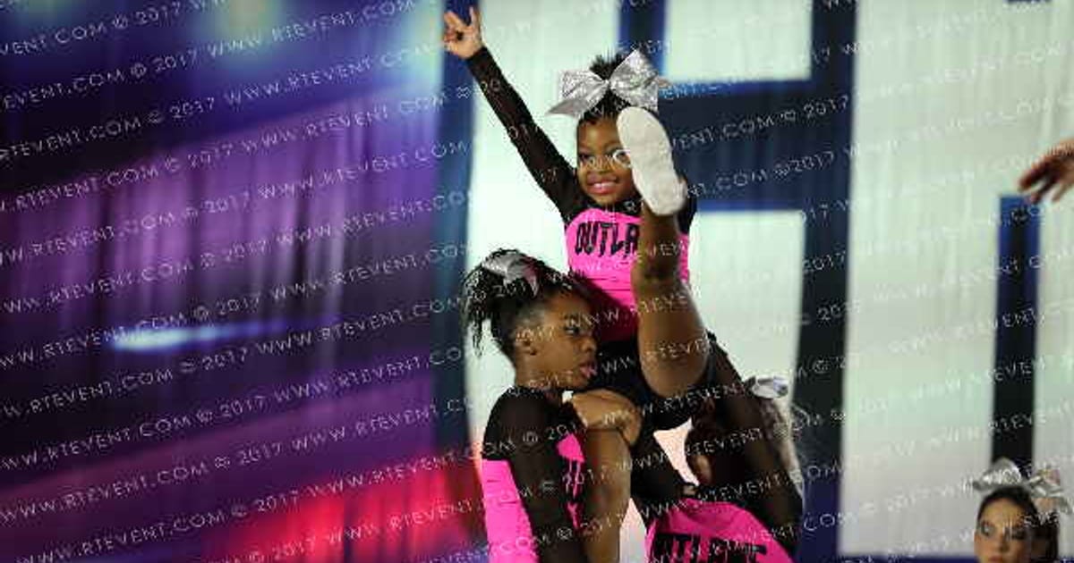 New Orleans Cheer Outlaws Gunslingers · Biloxi Classic DI DII