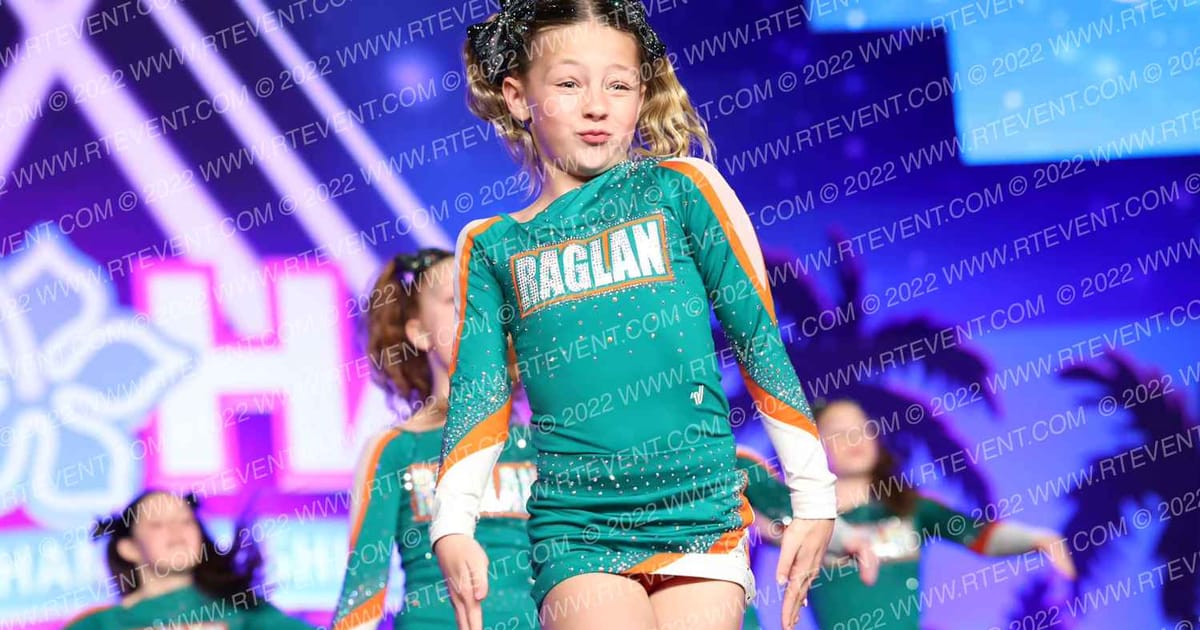 Raglan Coast Cheer Kryptonite · Aloha Grand Nationals