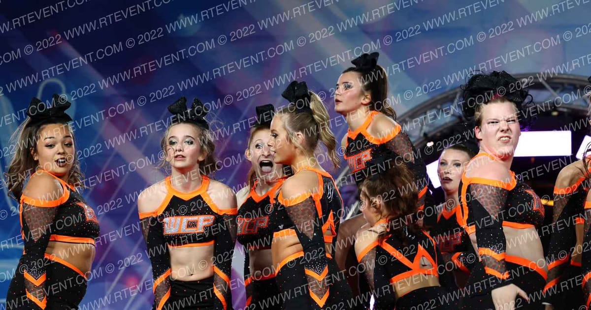WILDCATS Cheer Pride Claw · Glow Tour Chicago