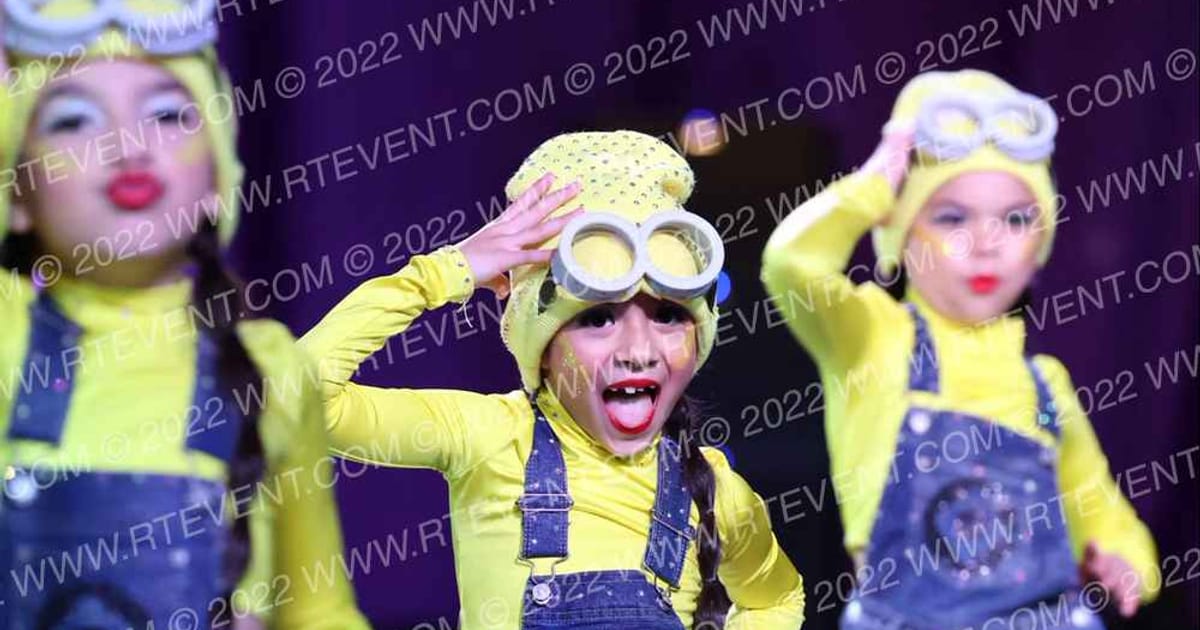 Empire Gym Tiny Minions · Cheer Power Power Dance Grand Nationals