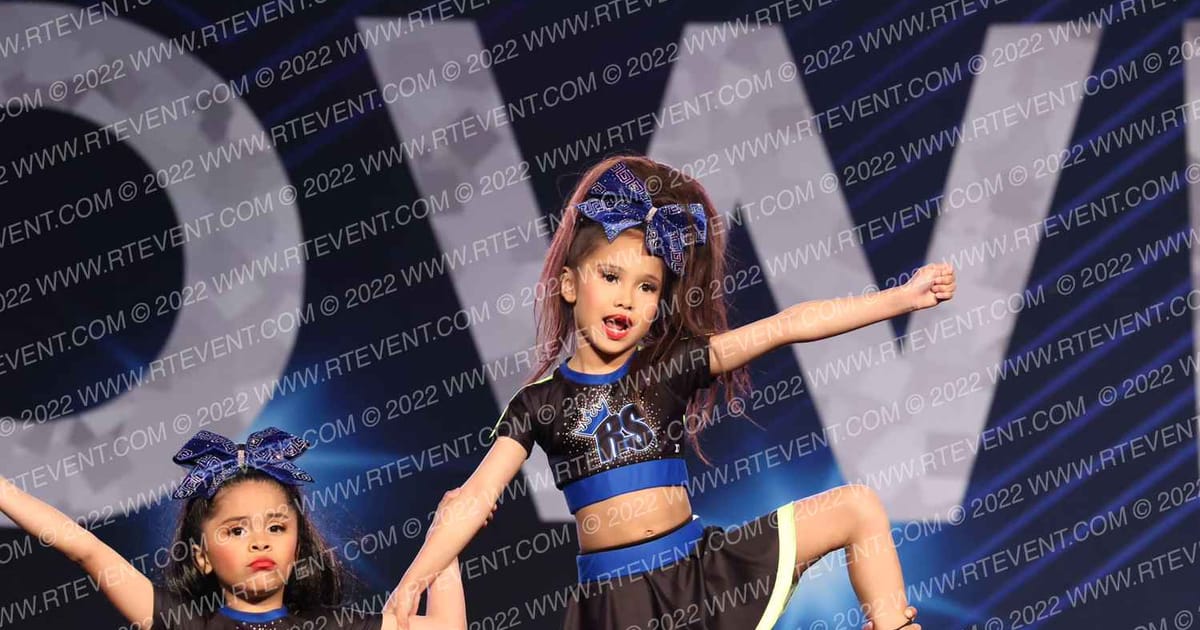 Royal Storm Elite Cheer Mini legacy · Vegas Crown Photo