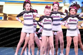 Burke's Tumbling Academy Glitter Girls