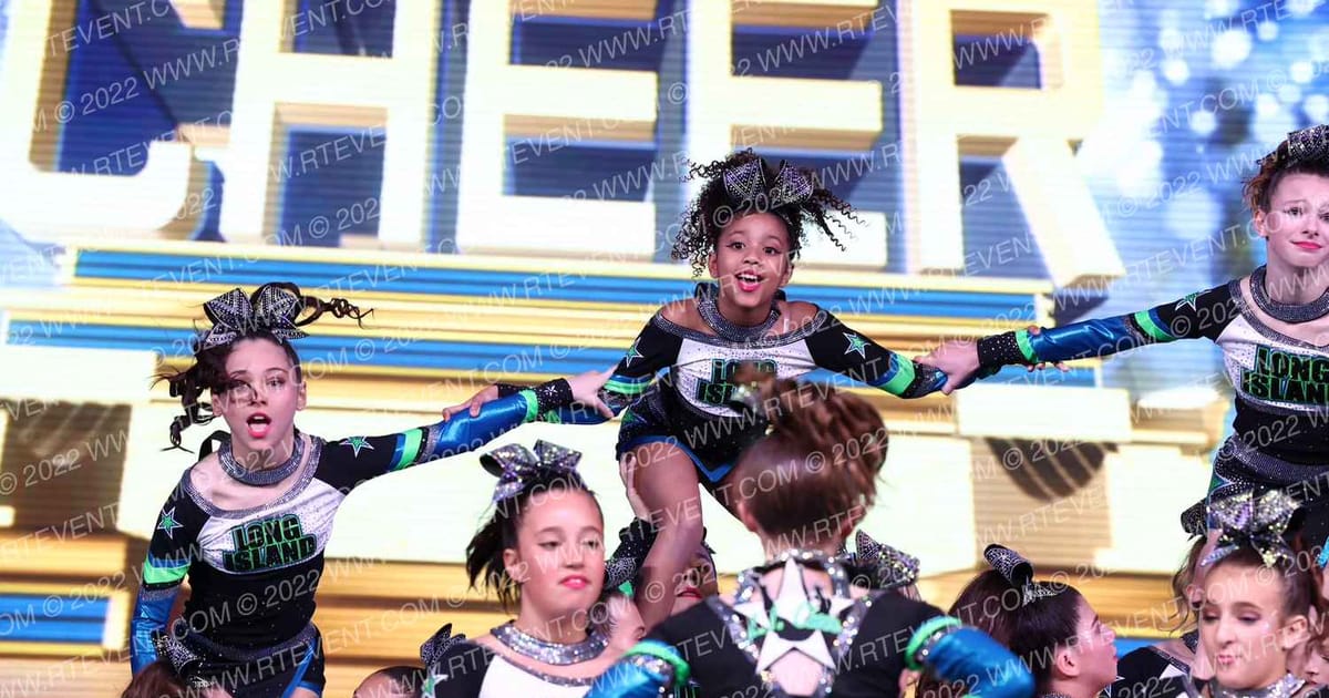 Long Island Cheer Aqua · Mohegan Sun