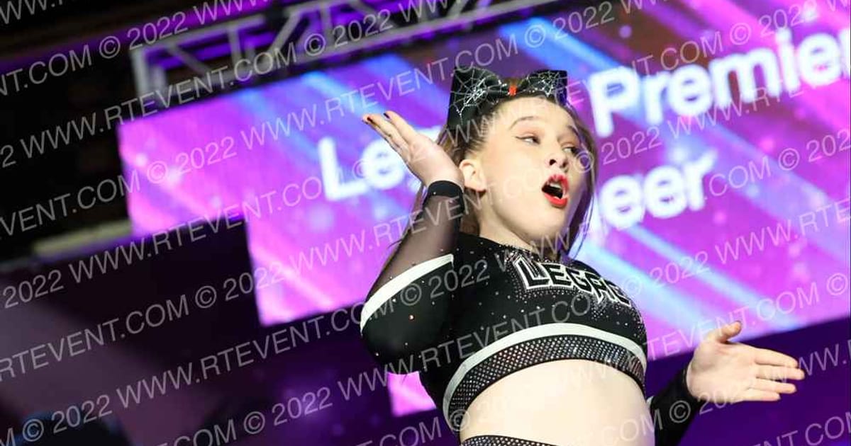 Legacy Premier Cheer Black Widow · Aloha Grand Nationals