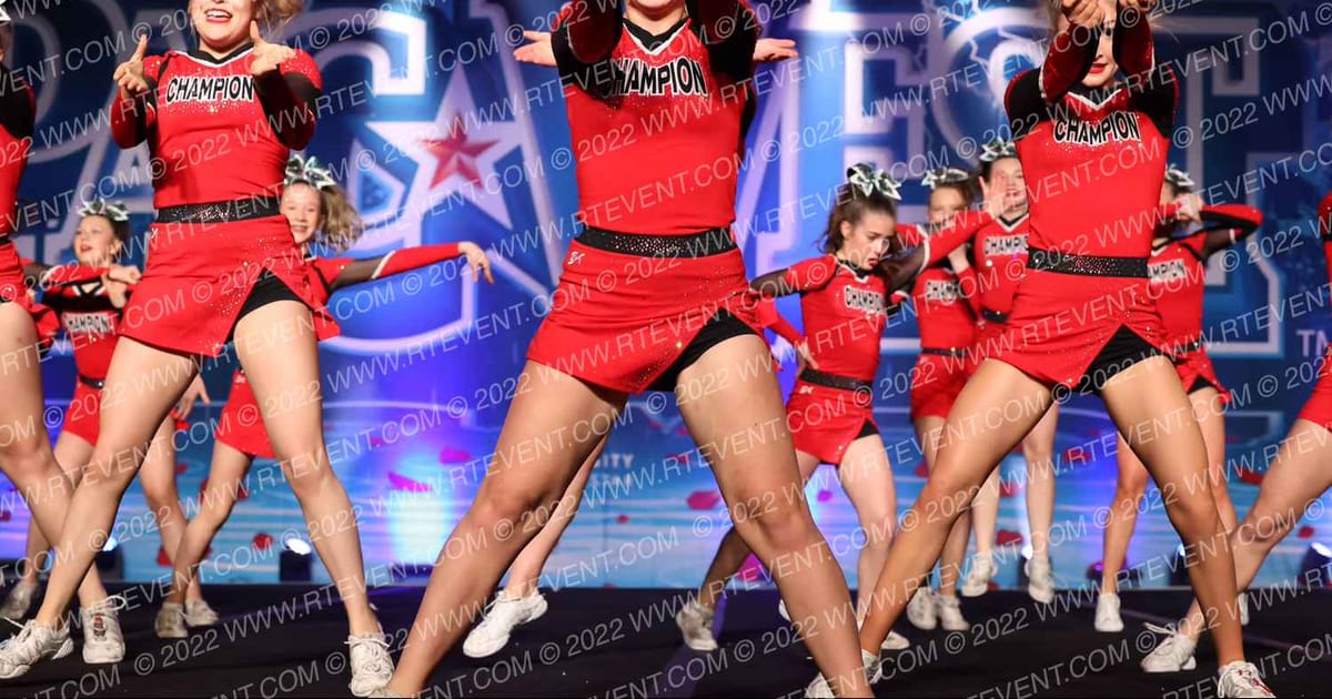 Champion Cheer Athletics BLAZE · Pacwest Grand Nationals