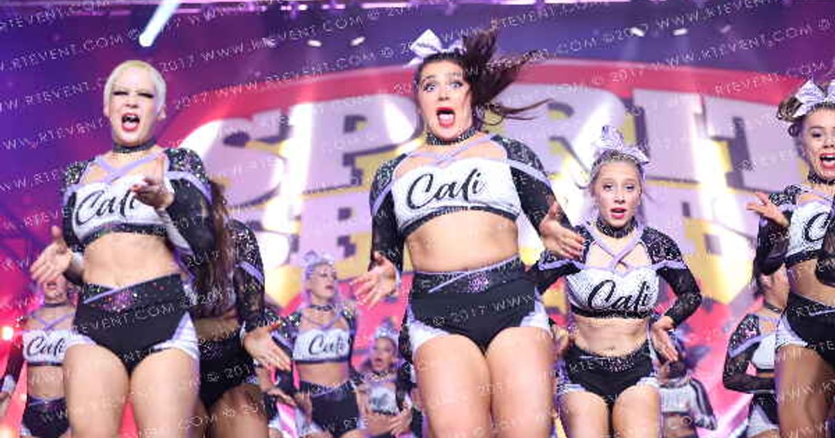 The California All Stars- San Marcos Sparkle · Spirit Sports Palm Springs Grand Nationals