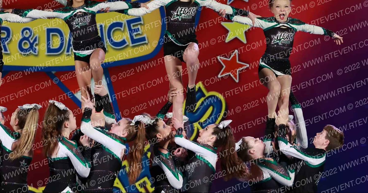Legacy Xtreme All Stars JAGS · The American Royale Sevierville Nationals DIDII