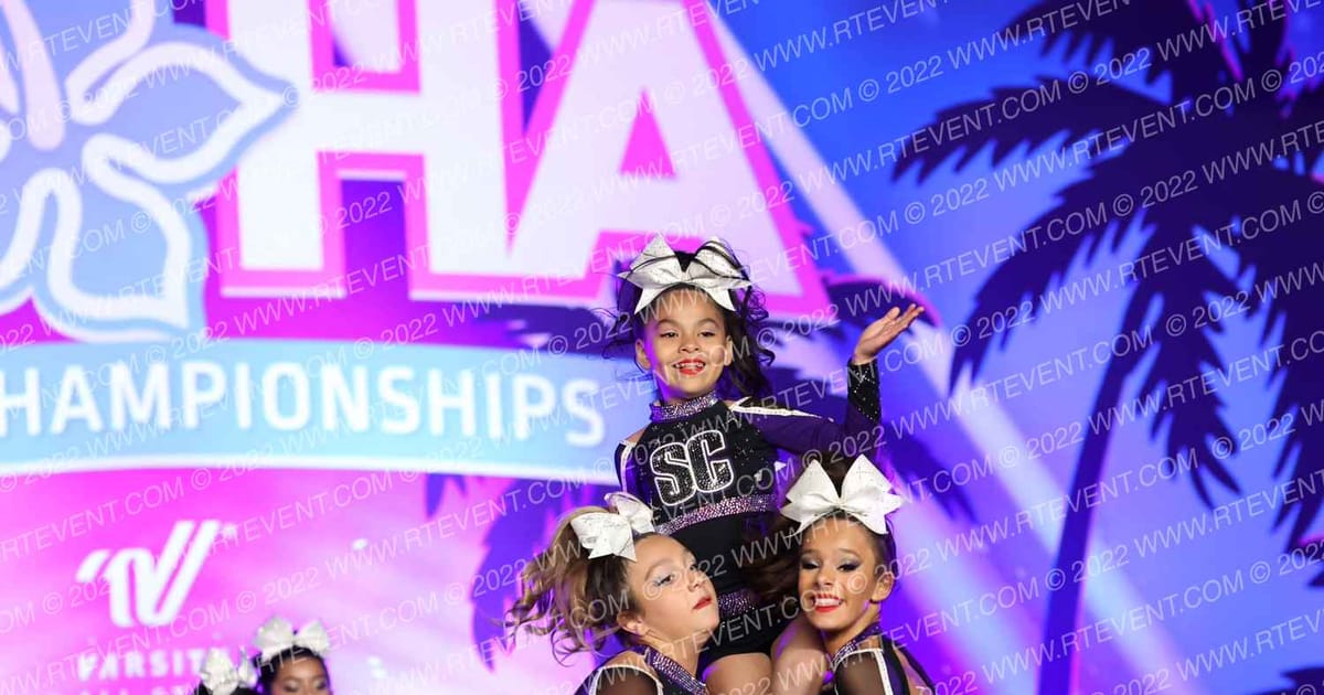 South Coast Cheer Love · Aloha Grand Nationals