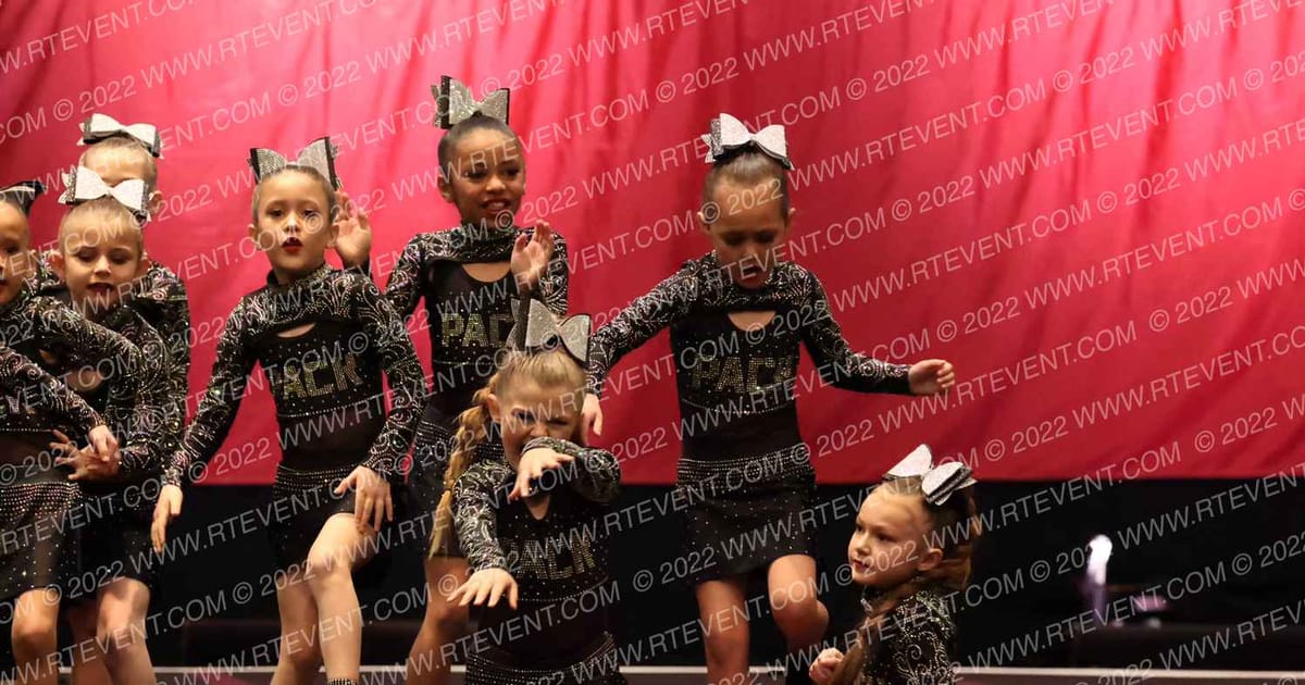 Wolf Pack All Stars Fangs · Cheer Power Texas St Showdown