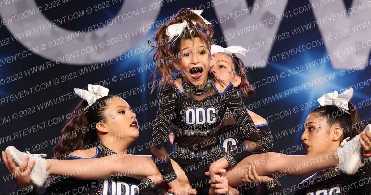One Dream Cheer Miss Clique · Vegas Crown Photo
