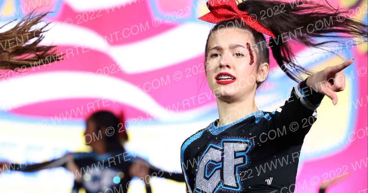 Louisiana Cheer Force Scarlet · The American Coastal Kenner Nationals