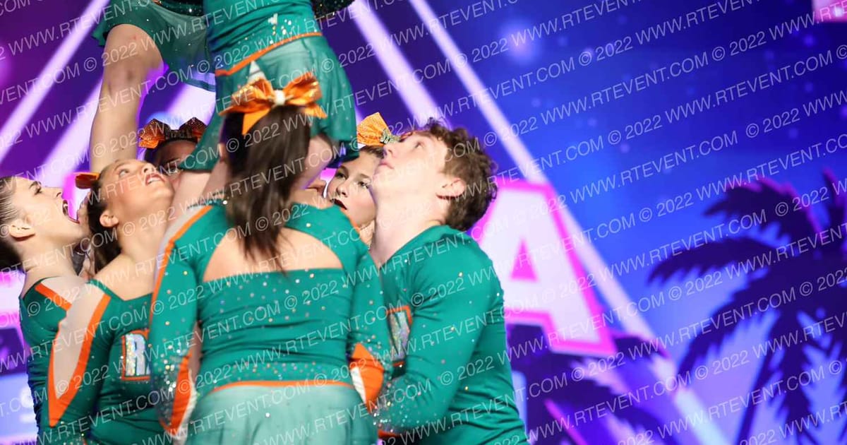Raglan Coast Cheer Steel 6 · Aloha Grand Nationals