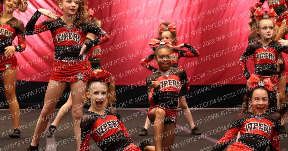 Stars Vipers Katy Queen Boas · Cheer Power Texas St Showdown