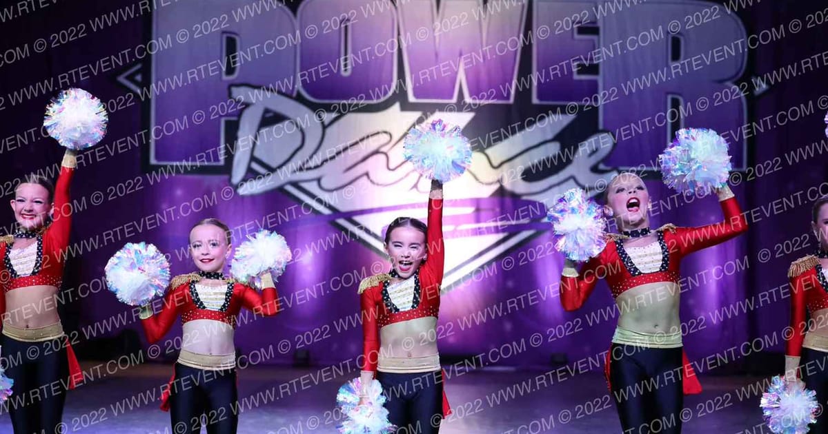 Star Steppers Dance Mini Small Pom · Cheer Power Power Dance Grand Nationals