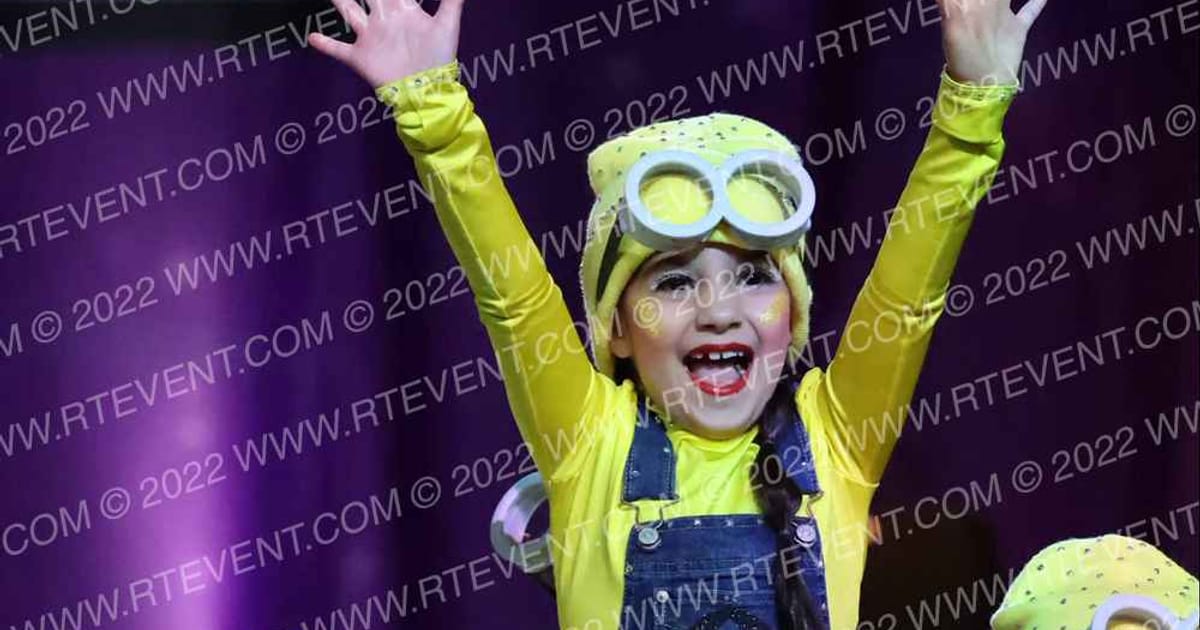 Empire Gym Tiny Minions · Cheer Power Power Dance Grand Nationals
