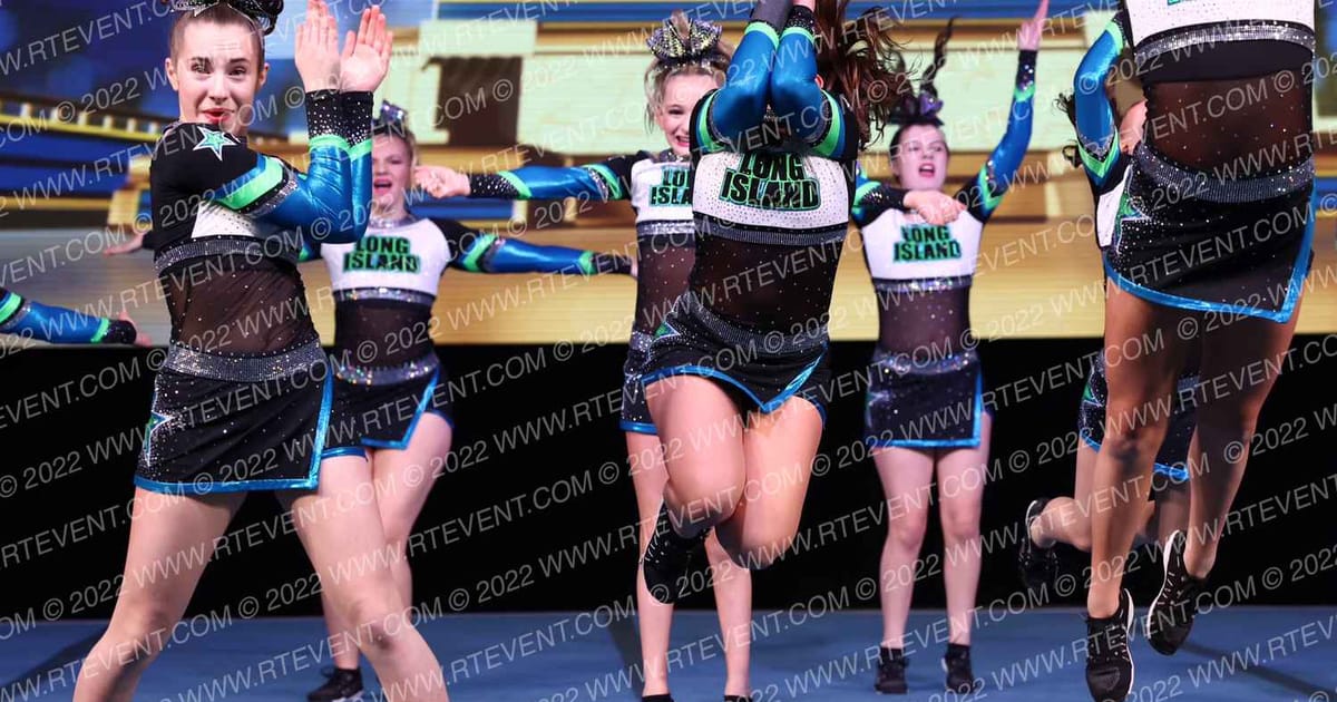 Long Island Cheer Aqua · Mohegan Sun
