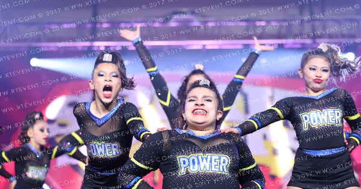 Power Elite All Stars Infinity · Spirit Sports Palm Springs Grand Nationals
